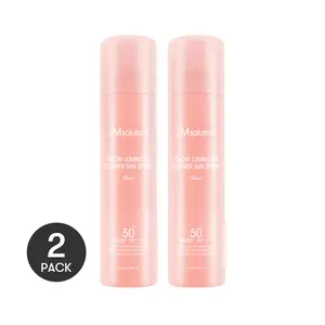 JMsolution Rose Glow Sunscreen Spray - SPF50+/PA++++ - 180ml - Sensitive Skin Friendly - 2 Pack