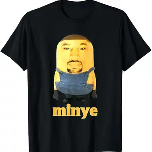 Funny Minye For Women Men T-Shirt, Unisex Cotton T-Shirt, Comfortable Classic Relaxed Fit Casual Fashion