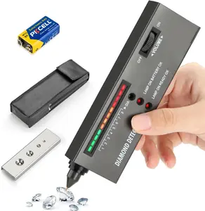 Diamond Tester, Professional Jewelers' Gemstone Detector, High Accuracy Diamond Checker Pen Professional for Jewelers, Gem Tester (Jewelry-Only Detection)