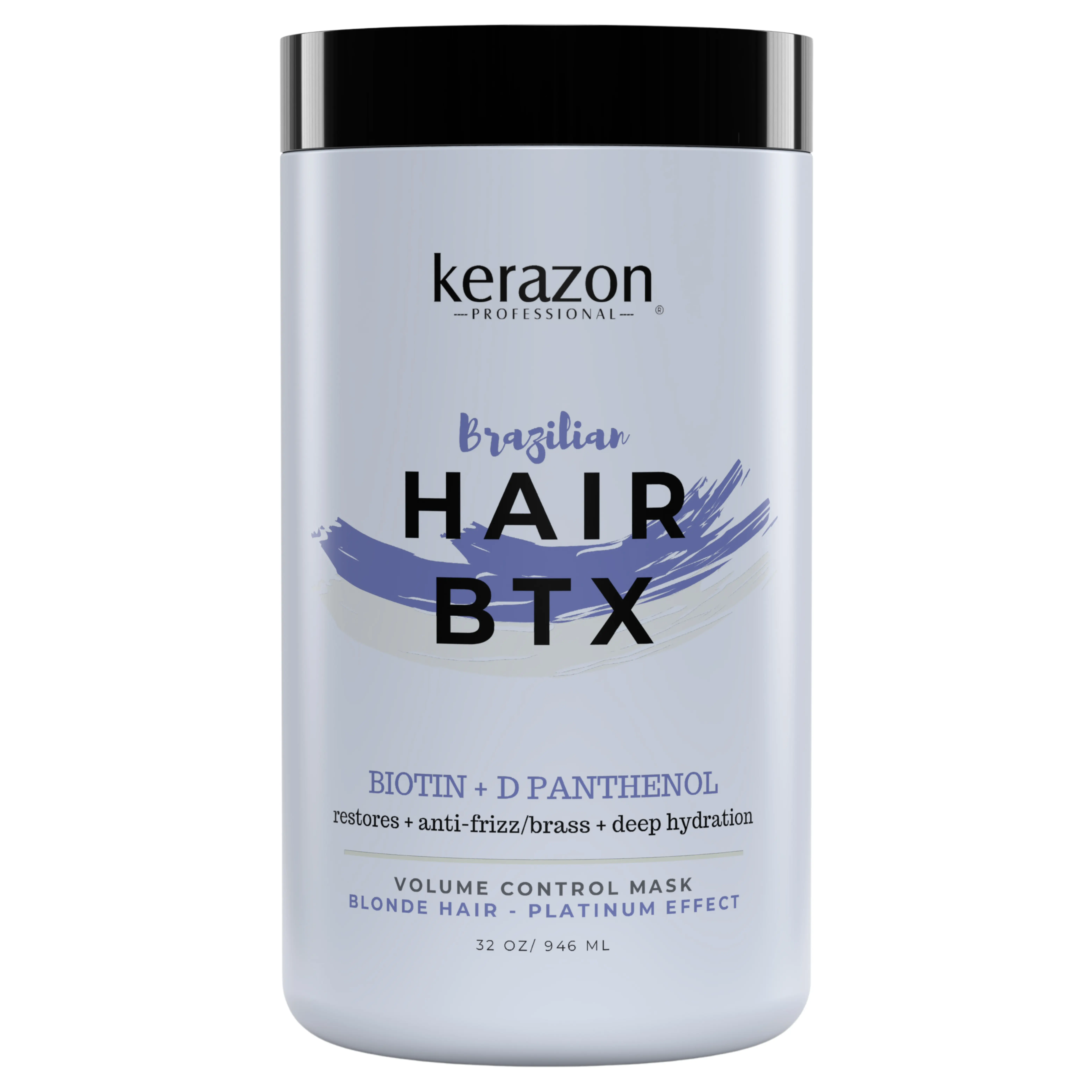 KERAZON Brazilian Hair BTX Smoothing Treatment Hair Mask for Blonde Damaged Hair 32oz Conditioner Haircare