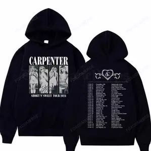 Sabrina Short N Sweet 2025 Tour Pullover Hoodie Sweatshirt