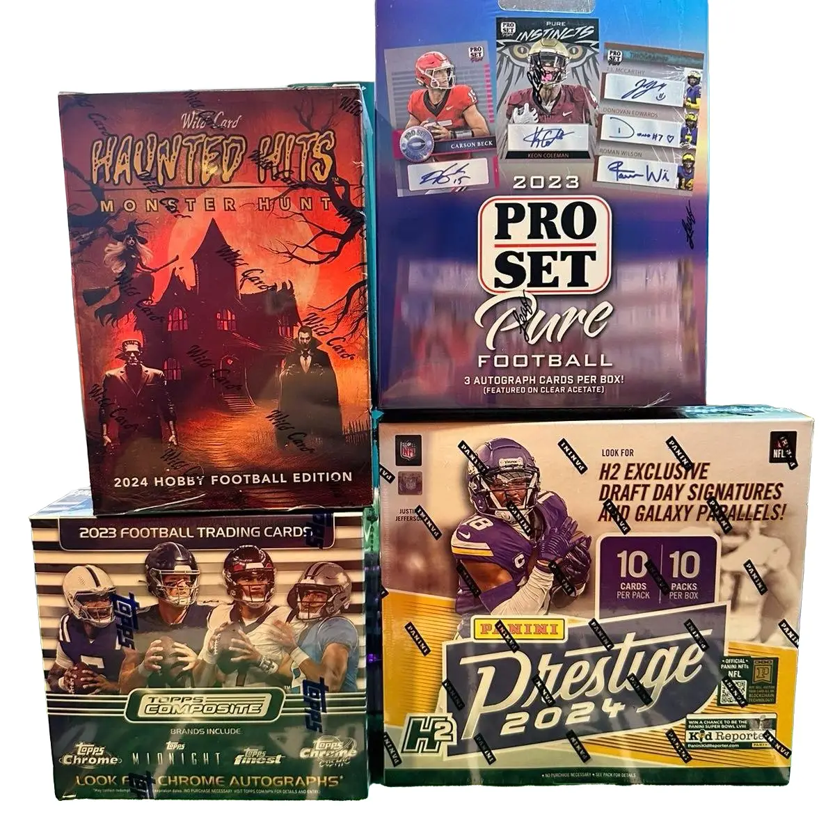 (4) 2023 Topps Composite Mega Boxes - Sports Trading Cards