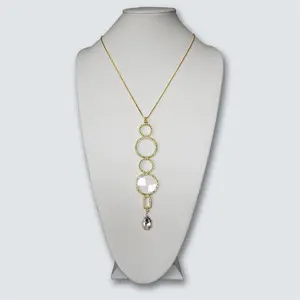 Neckglasses  Karen Bling Reading Glass - Gold, Strength 2.0