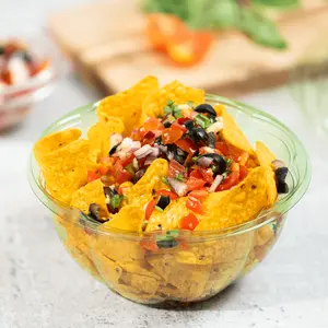 Karat Earth PLA 32 oz Salad Container (175 mm), Green - 300 pcs