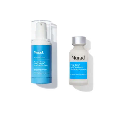 [$90 Value TTS Exclusive] Anti-Acne Rapid Clarifying Serum + Spot Treatment Bundle with Pimple Patches, Blemish Patches, Coccinia Indica Fruit Extract, Amino Acids, Biome-Sensing Tech & Bottle for Blind Pimples