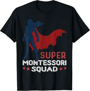 Montessori Squad Halloween Matching Costumes Teacher Funny T-Shirt - Miguelgonza Shop NOYB0BGHVQWDL