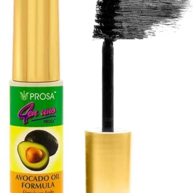 Prosa 4-in-1 Mascara with Avocado Extract Eyelash Cosmetic Makeup Nourishing Waterproof Formula 13ml - Water Proof