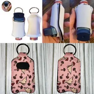 Mushroom Dinosaur pink inhaler holder for purse/backpack new