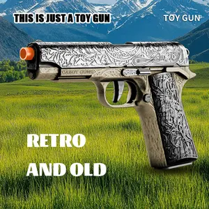 This stylish “M1911 Toy Blaster” replica, a new collector's edition, makes an excellent birthday or Christmas gift for boys.