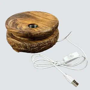 [Stands & Holders] XL Detailed LED Sphere Holder | Crescent Cast