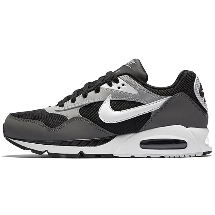 Men's Nike Air Max Correlate Mesh & Leather Low-Top Casual Comfort Shoes, Black & Grey, Style Code 511419-01, Authentic New