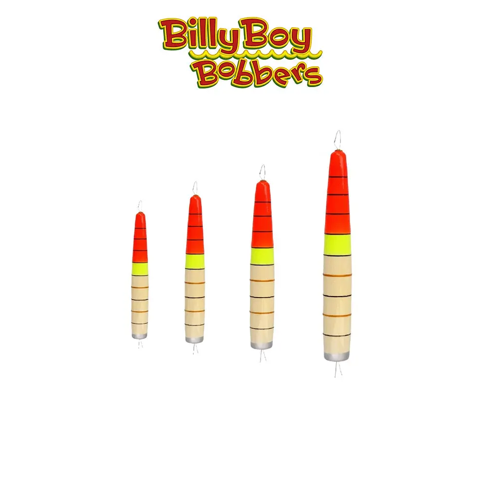 Billy Boy W510 Tubular Wood Pole Float - Weighted With Bobber Stop