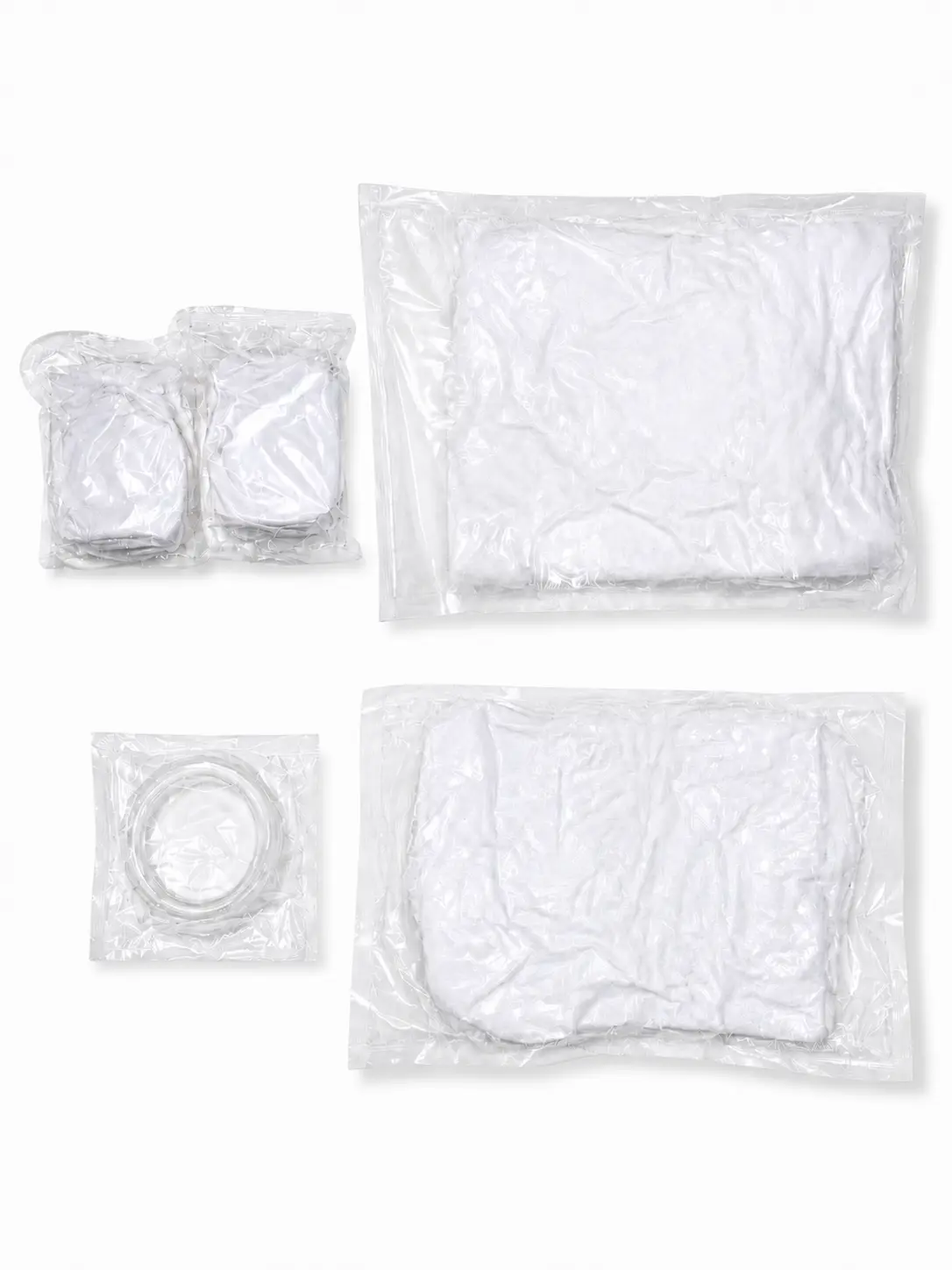 Indoor Cloud Cotton Refill Packs for DIY Crafts - 2 x 70g (140g Total) Lightweight Dimensional Layered Filling Material, Adhesive Tape Included, for DIY Cloud Ceiling Home Improvement Projects
