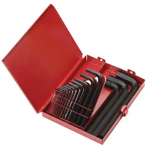 212 MAIN Eklind Tool 269-10118 18-Pc. Inch Short Arm L-Wrench Hex Key Tool Set, Tool Sets