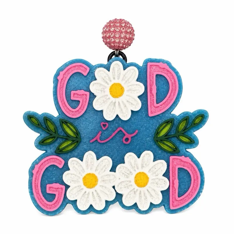 God Is Good Car Freshie | Christian Car Air Freshener | Handmade Freshie | Strong Scent | Faith Gift Car Fragrance