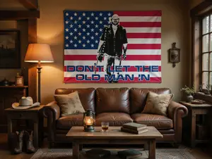 Toby Keith Red Whit And Blue 250th Anninersary Freedom Flag, Tepastry Flag, 4th July