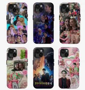 6 Styles Zombies 4 Phone case, Dawn of the Vampires Phone Case, Finally Zed and Addison, Victor, Nova Zombies Case cover, for iPhone 16 15 14 13 12 11 X SE and Samsung S25 S24 S23 S22 S21 U G