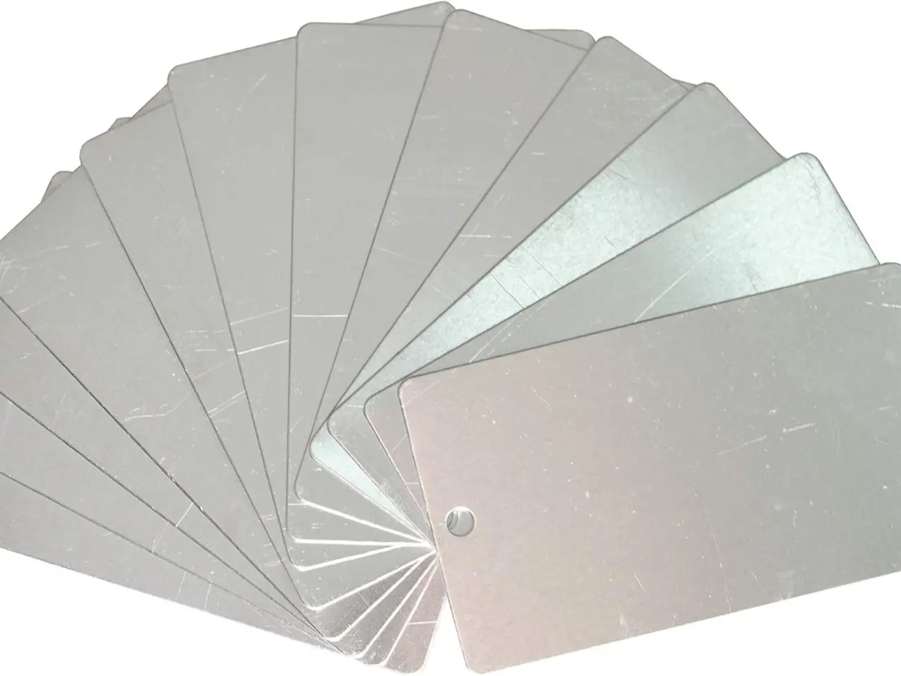 Aluminum Plant Label Tree Tags Garden Label Tag Outdoor Metal Label Stamping Blanks 25 Pack