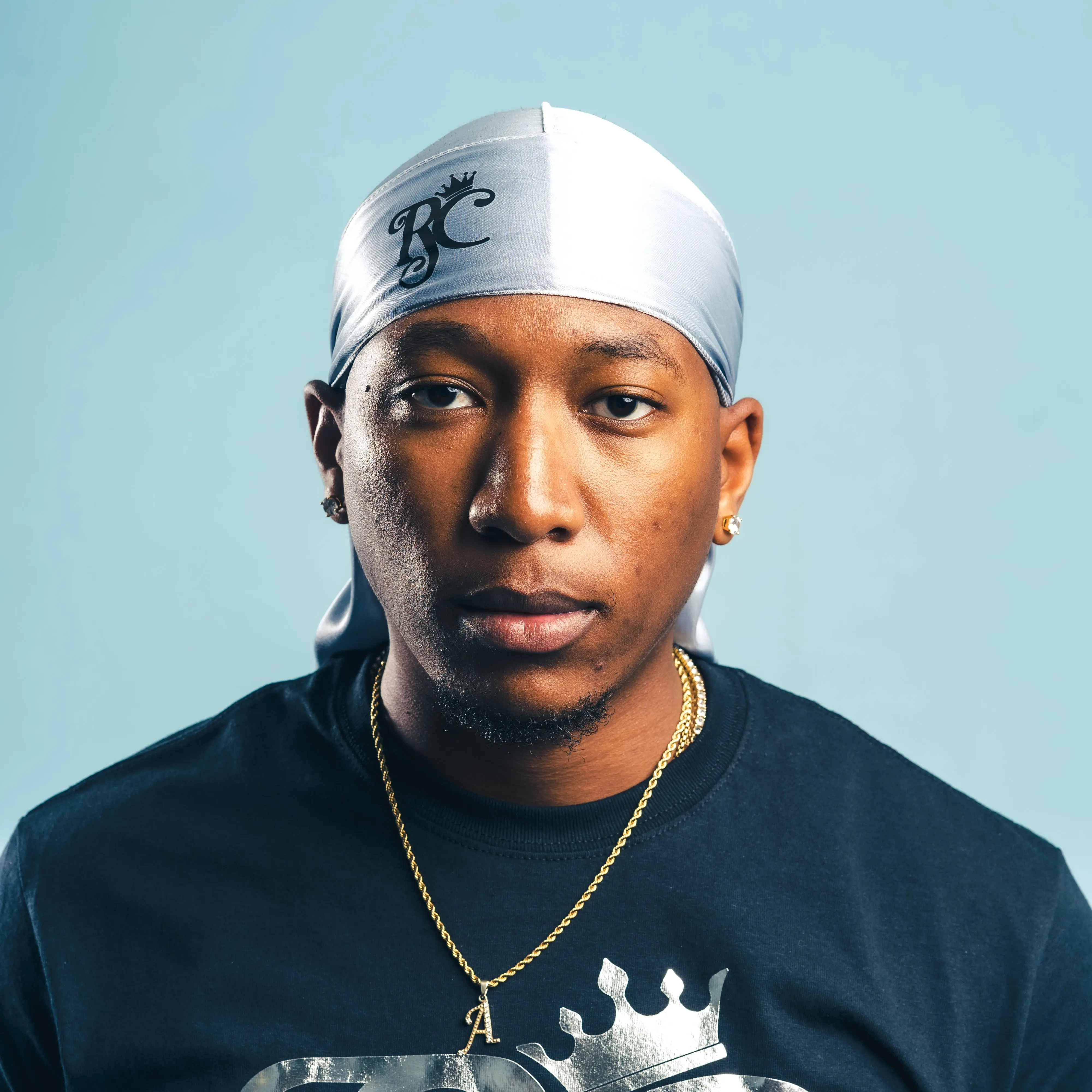 Silky Satin Durag for 360 Waves | Silver