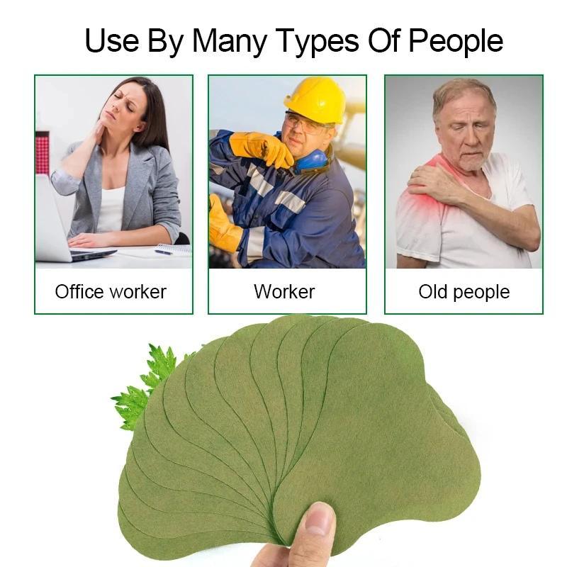 72 Herbal Cervical Patch Warmer, 8 hours of deep heat, soothing neck, back, knee and shoulder joint pain. Gentle