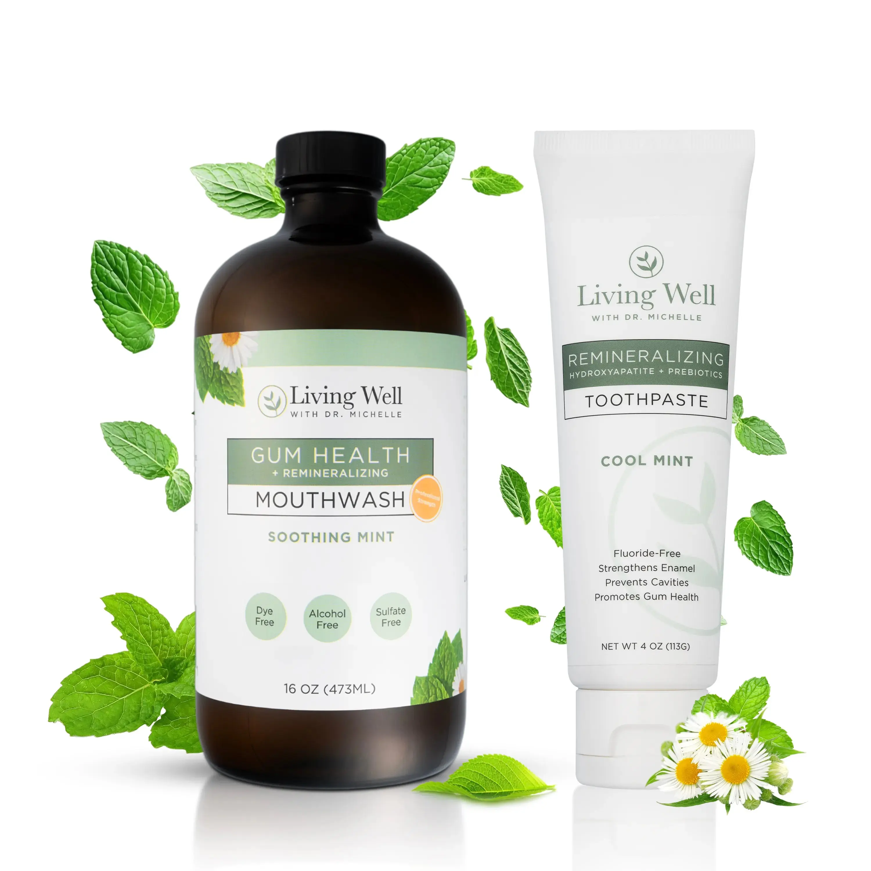 Remineralizing Toothpaste+ Gum Health Mouthwash Bundle Remineralizing Toothpaste+ Gum Health Mouthwash Bundle