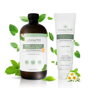 Remineralizing Toothpaste+ Gum Health Mouthwash Bundle