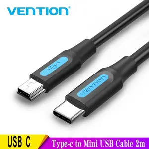 Vention USB-C to Mini USB Type-C Adapter Digital Camera Macbook Pro Mp3 Player HDD Type-C to Mini USB Cable 1.5m/2m New Arrival