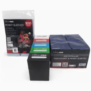 Ultra Pro Mega Combo - 1,000 Sleeves, 5 Deck Boxes, 200 Toploader and Sleeves.