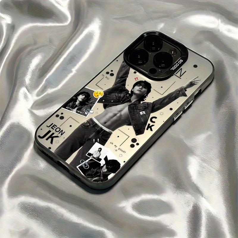 Korean Singer Graffiti Pattern Phone Case for iPhone 16 15 14 13 12 11 Pro Max X XR XSMAX 8 7 Plus Anti-drop Matte Back Cover