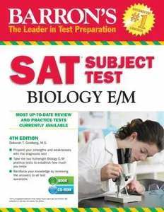 USED-Barron's SAT Subject Test Biology E/M with CD-ROM by Deborah T. Goldberg M.S. (Paperback)