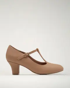 T-Strap Character Shoes with 2.5" Heel