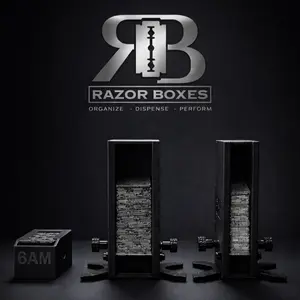 3D Print Razor  Box razor blade dispenser