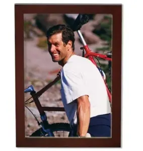 Lawrence Frames 755611 Lawrence Frames 11x14 Walnut Wood Picture Frame - Gallery Collection