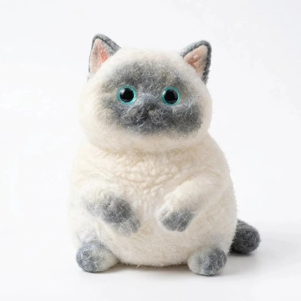 Cute Cat Squishy Stress Relief Toy - Eco-Friendly, Non-Toxic, Washable Slow Rebound Squeeze Fidget Toy for 10-12 Years Kids, Children Development, Decoration, Anxiety Relief, Ideal Gift for Cat Lovers, Squishy Stress Balls, Sensory Stress Reliever