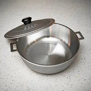 Likkle Dutchi 22cm Classic Cookware for Small Portions & Individual Servings Ergonomic Design Lightweight Easy to Handle Classic Kitchen Pots