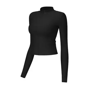 MFVIM Women's Full Zip Lightweight Sports Jacket with Thumb Holes Athletic Techwear