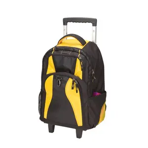 Buy Smart Depot  The Elevated Wheeled Computer Backpack - Yellow