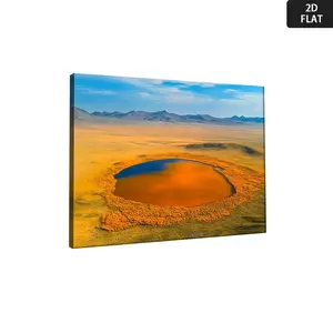 2D Flat, 2D Flat The Golden Suitable for Bedroom Warm Style, Creating a Comfortable Sleeping Atmosphere, 2D Flat	