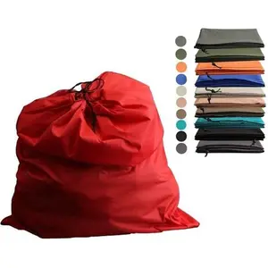 Extra Large Washable Laundry Bag Heavy Duty Hamper Drawstring Handy Laundry Nylon Bag - Locking Drawstring Closure, Machine Washable, These Large Bags Will Fit a Laundry Basket and Strong Enough to Carry up to Two Loads of Clothes. Accessories
