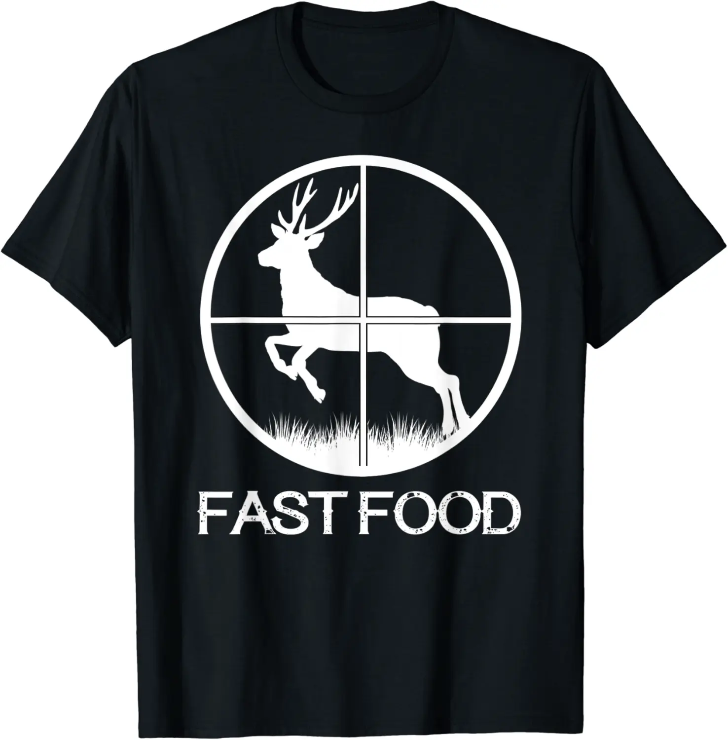 Deer Stag Bow Hunting Wildlife Huntsman Fastfood Fan Venison T-Shirt - Jessicabal Shop 93B08YSHVGQG