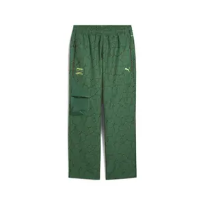 PUMA Mens X Teenage Mutant Ninja Turtles Pumatech Relaxed Cargo Pants Casual - Green