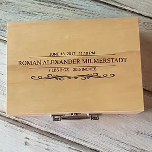 Newborn Keepsake Memorial Box Newborn Keepsake Memorial Box