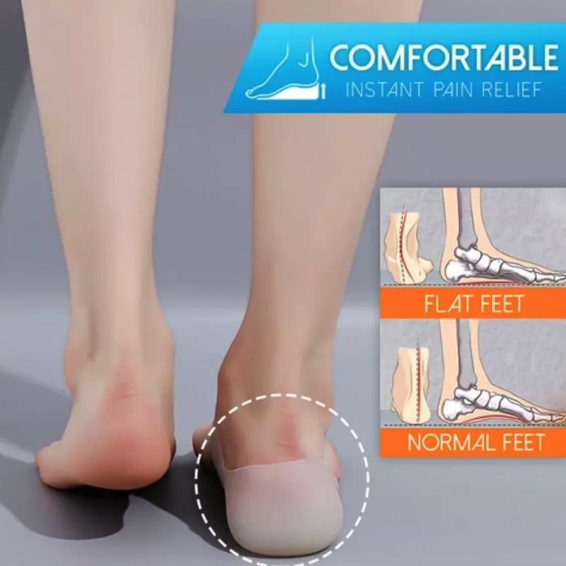 Concealed Footbed Enhancers Invisible Height Increase Silicone Insoles Pads USA 4.0CM 5.0CM 6.0CM Lift Fast Shipping From USA