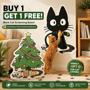 REPET Wall mounted cat scratching board, thickened, durable, wear-resistant, protecting furniture from cat scratching. BUY 1 GET 1 FREE ENDS JUNE 30（!!Please note this is a traceless design, no strong glue and you can add extra glue to fix it in place!!!）