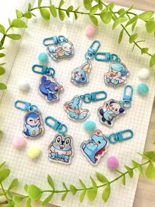 Water Starters Keychains