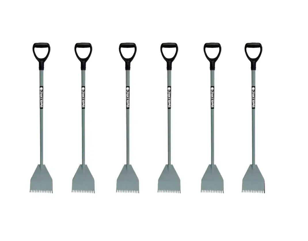 6pk- Jack the Ripper Shingle Remover with D-Grip Handle Roofing Shovels