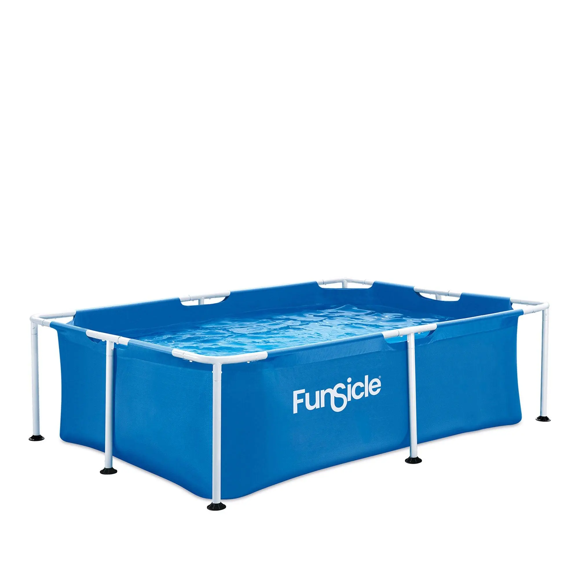 Funsicle 7' x 5' Above Ground Activity Lap Swimming Pool for Family and Kids Funsicle 7' x 5' Above Ground Activity Lap Swimming Pool for Family and Kids