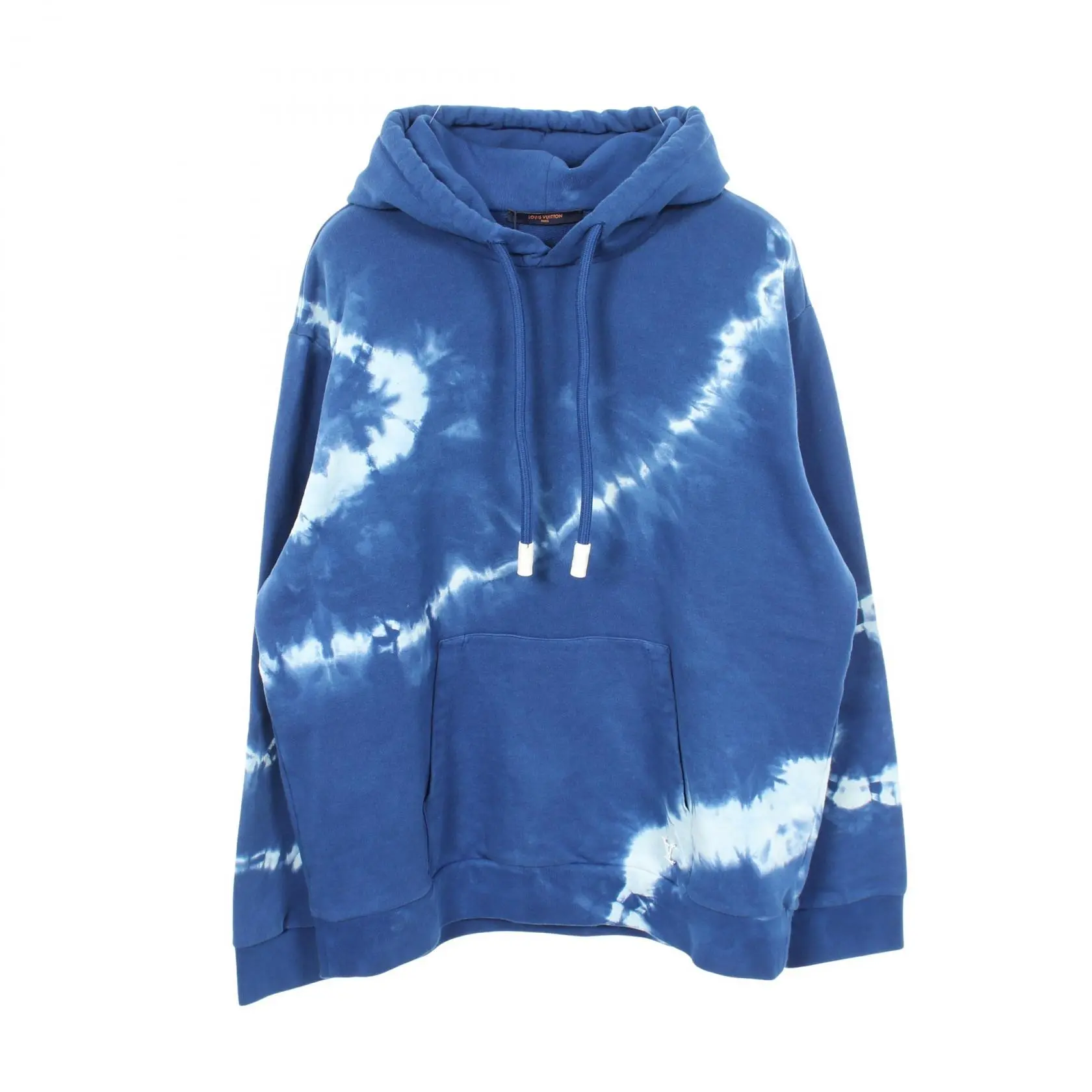 Pre-owned Louis Vuitton Cotton Small Leather Goods LV Tie Dye Hoodie
