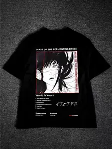 Mitaka Asahiko's Japanese album "Saw Man" men's and women's short sleeved top T-shirts
