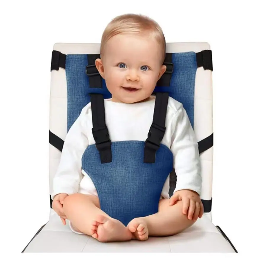 No Pull Adjustable Safety Harness Belt, Portable Foldable Travel Safety Strap, Washable Polyester, No Assembly Needed, No Pull Harness
